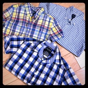 Boys button down shirts ( all three included)
